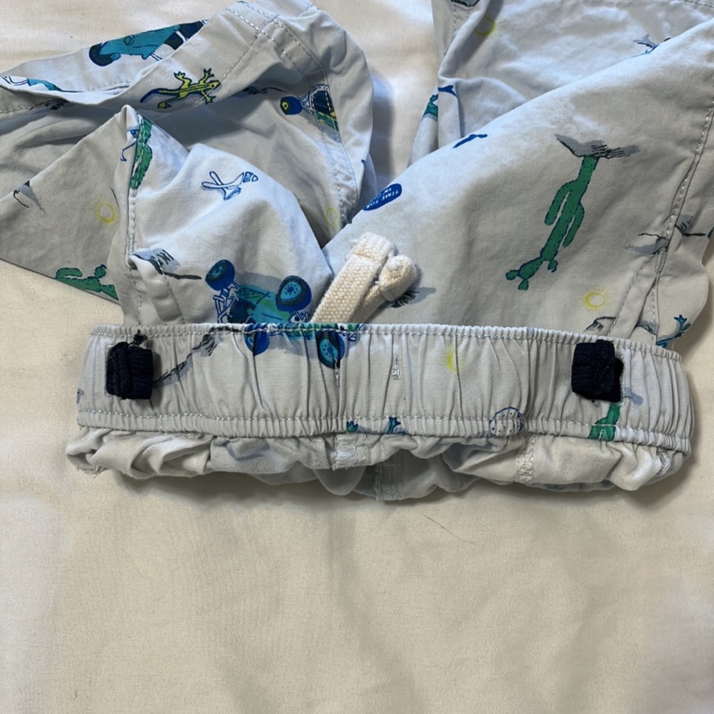 The Children’s Place Blue Graphic Printed Shorts - Picture 5 of 7